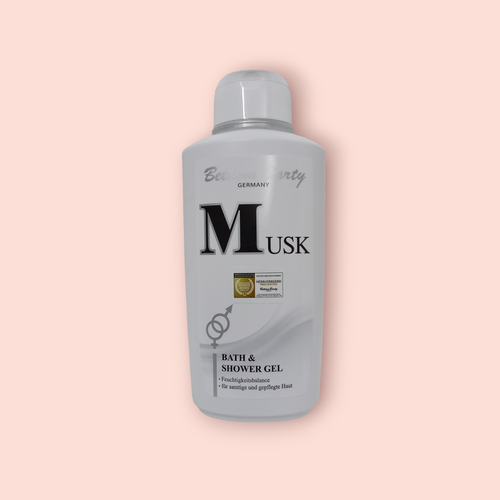 شور جل وجل استحمام بالمسك من بتينا بارتي - 500مل  Bettina Barty Musk Shower Gel and Bath Gel - 500ml