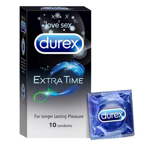 واقي ذكري للاستمرا لوقت اطول من دوريكس- 10 حبة   Durex Longer Lasting Condoms - 10 Condoms