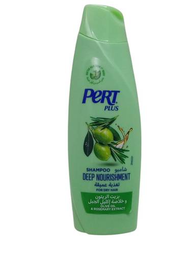 شامبو تغذية عميقة بزيت الزيتون واكليل الجبل من برت بلاس - 200مل  Pert Plus Deep Nourishing Shampoo with Olive Oil and Rosemary - 200ml