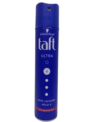 بخاخ تثبيت الشعر الترا 4 من تافت - 250مل Taft Ultra 4 Hairspray - 250ml