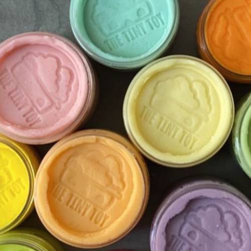 مجموعة صلصال الباستيل Playdough set ( 6 علب )