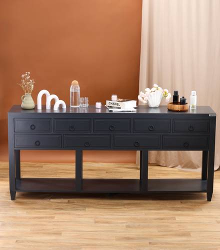 طاولة مدخل Black Grey 