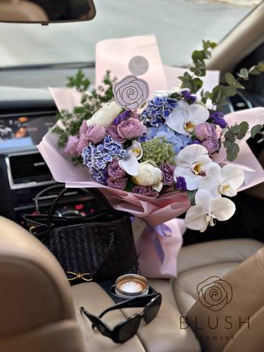 باقة ورد طبيعي