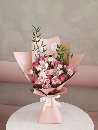 باقة ورد طبيعي 