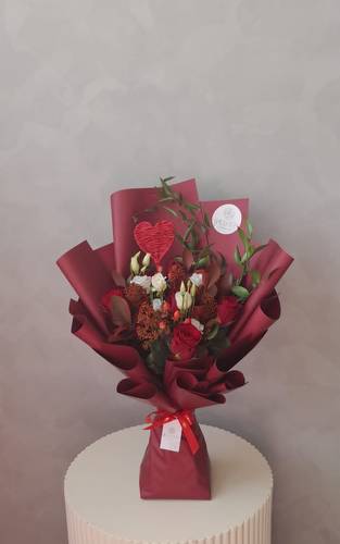 باقة ورد طبيعي