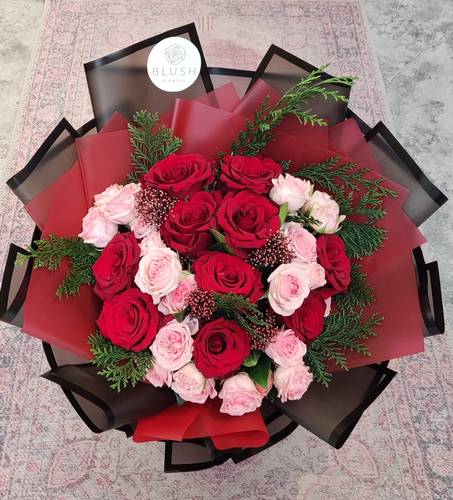 باقة ورد طبيعي