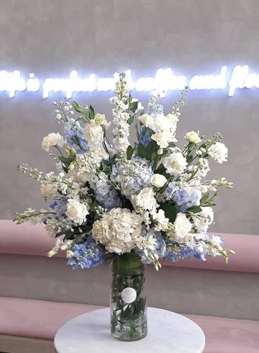 فازة ورد طبيعي 