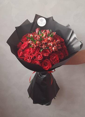 باقة ورد طبيعي 