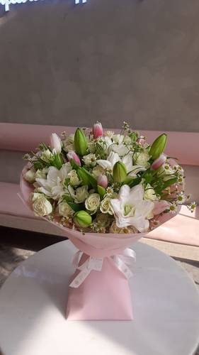 باقة ورد طبيعي
