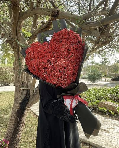باقة ورد طبيعي 