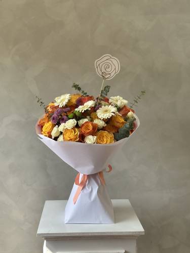 باقة ورد طبيعي