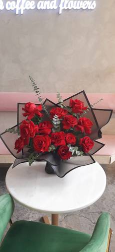 باقة ورد طبيعي