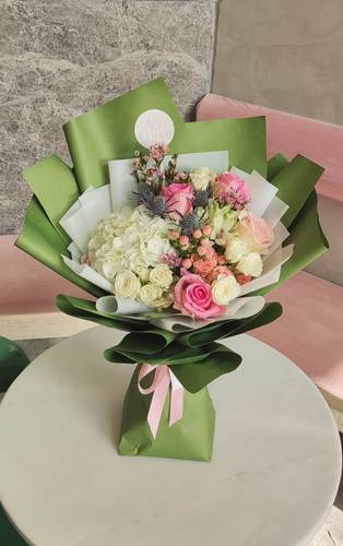 باقة ورد طبيعي 
