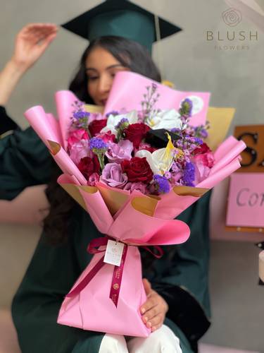 باقة ورد طبيعي 