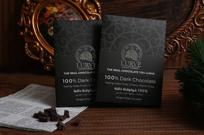 شوكولاتة مختصة داكنة ١٠٠ ٪ - Dark Chocolate 100%