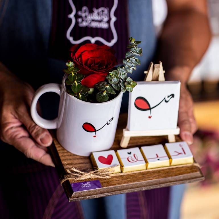 بكيج الحب الصغير بالشوكلا