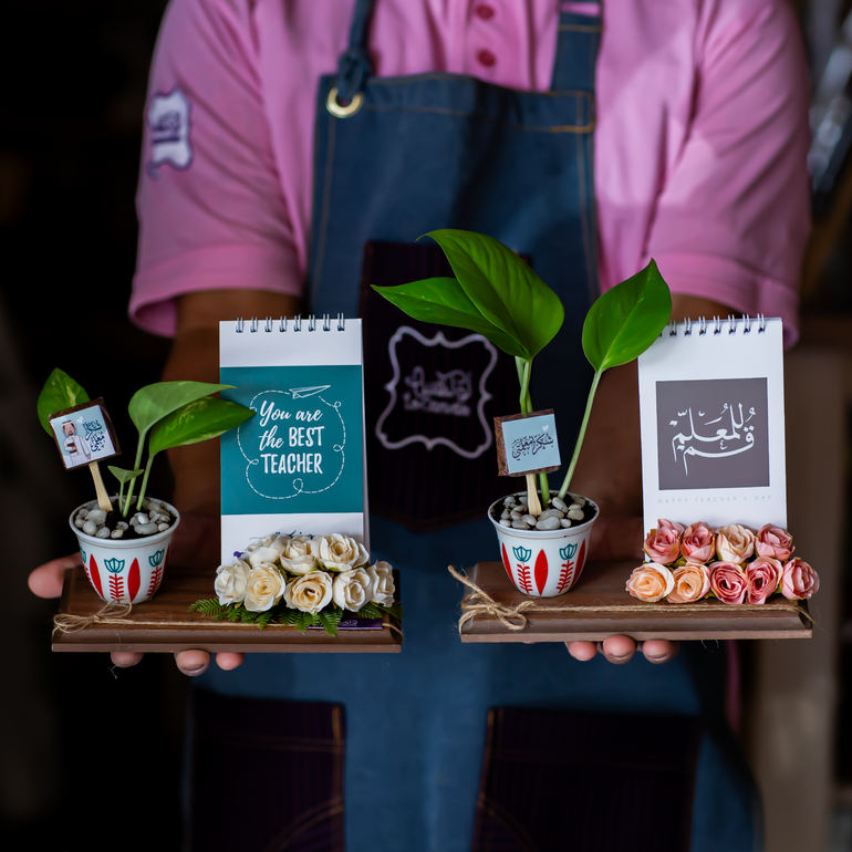 بكيج النوت مع نبتة البوتس 