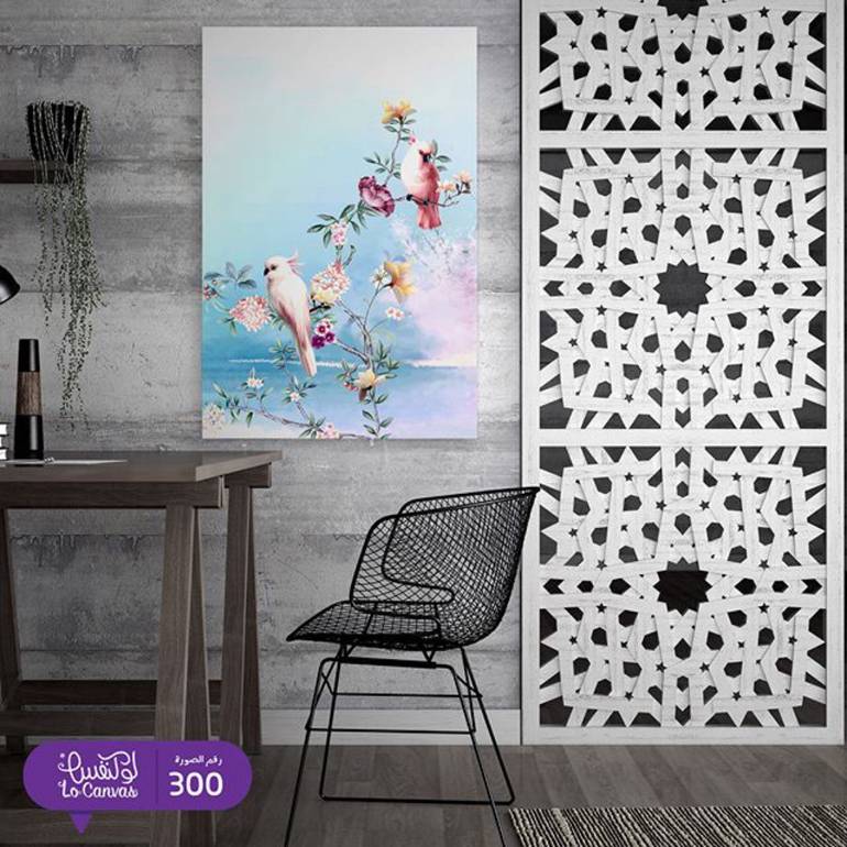 300 الببغاء الوردي