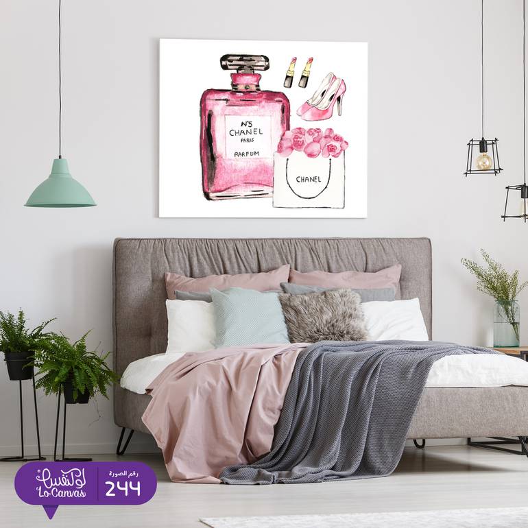 244 - عطر شانيل واللون الزهري