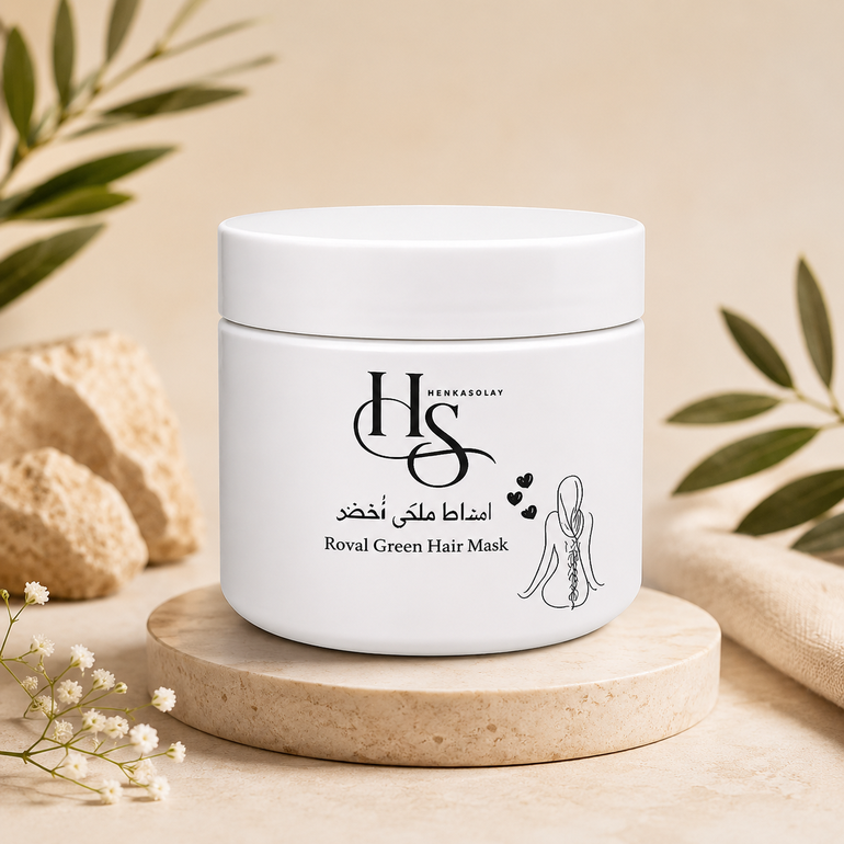 الامشاط الاخضر للشعر المصبوغ