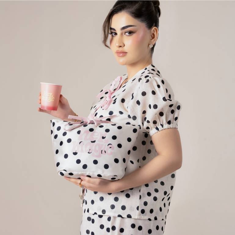 HÉRLEN Set in Polka dots