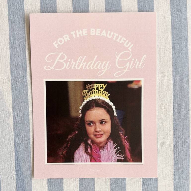 بطاقة البيرثدي قيرل | Birthday Girl Card