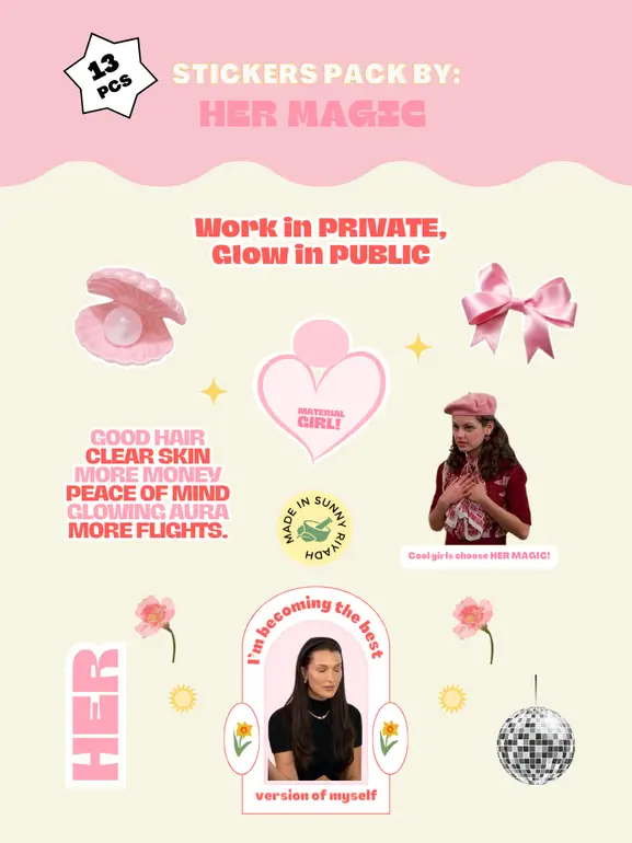ستيكرز هير ماجك | Her Magic Stickers