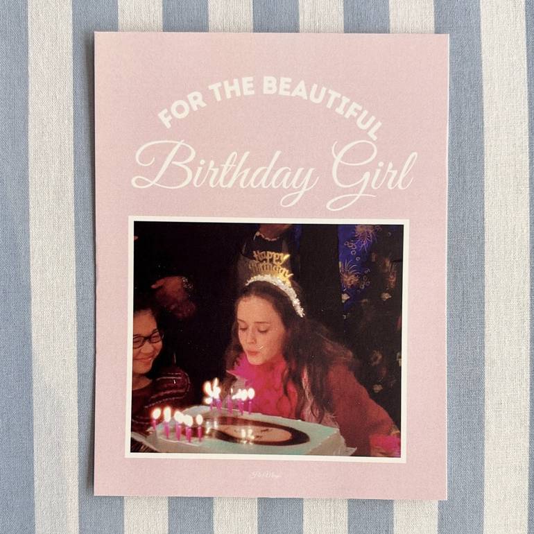 بطاقة البيرثدي قيرل | Birthday Girl Card