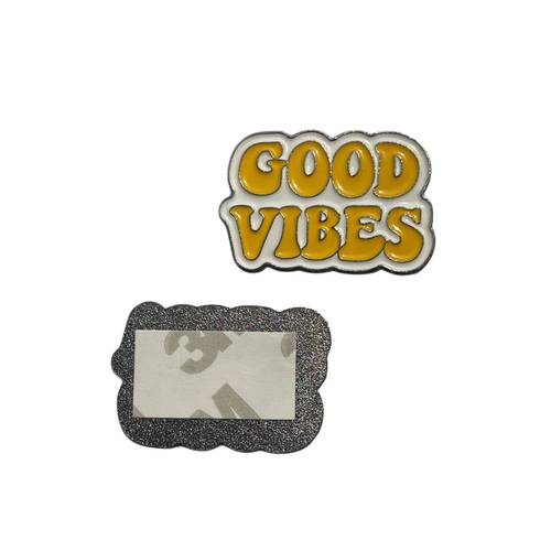 ستيكر ملصق حديد - good vibes 