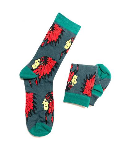 american lndians sock 