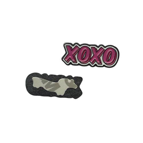 ستيكر ملصق حديد - xoxo 