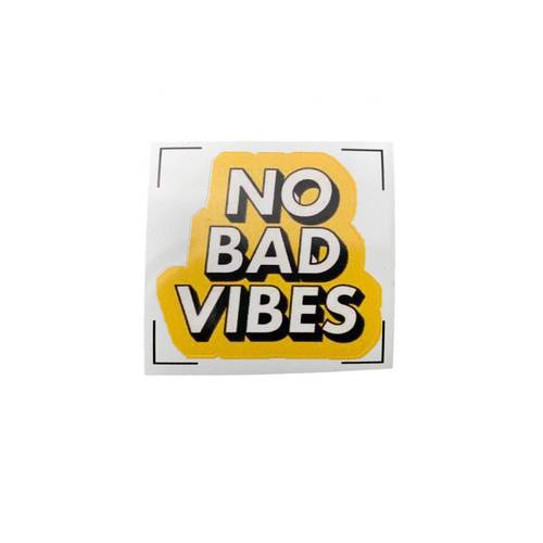 No bad vibes Sticker 