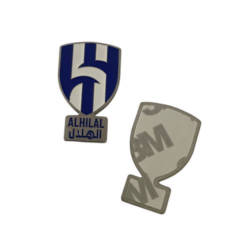 ملصق معدن حديد هلال