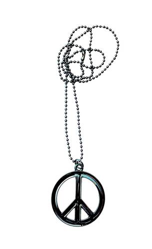 peace sign chain