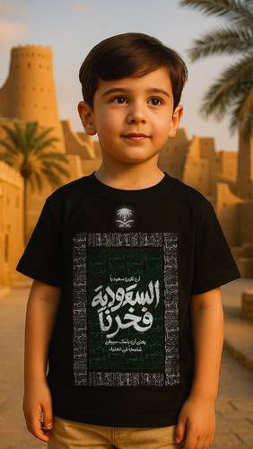 تيشرت اطفال اليوم الوطني