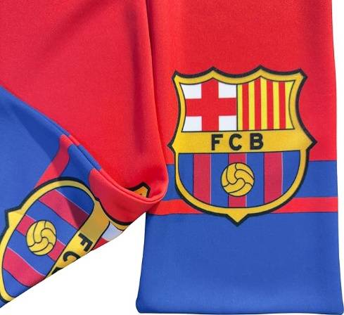 Official Barcelona Shawl, Red and Blue with FCB Logo, Football Fan Accessory