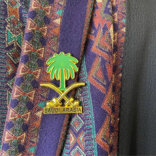 بروش دبوس سيفين ونخلة