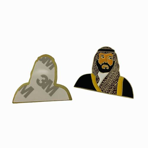 ملصق معدن حديد MBS