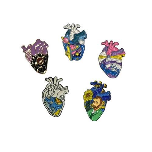 مجموعة بروش القلب