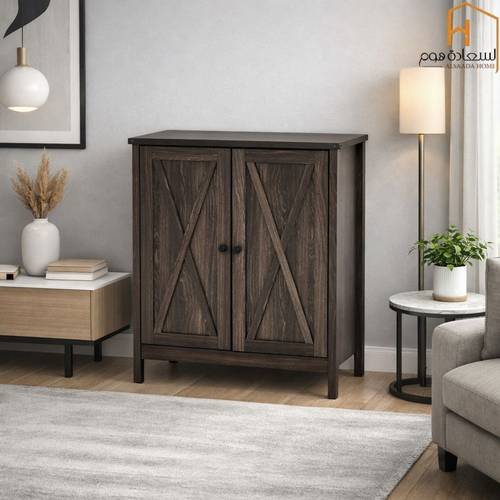دولاب احذية 2باب  - 80*40*100 سم