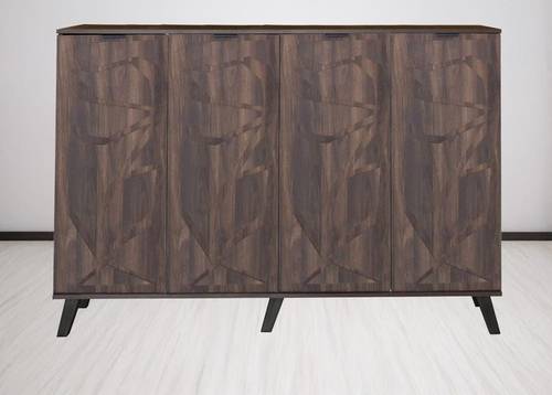 دولاب أحذية متعدد الأغراض 160×35×110-بني