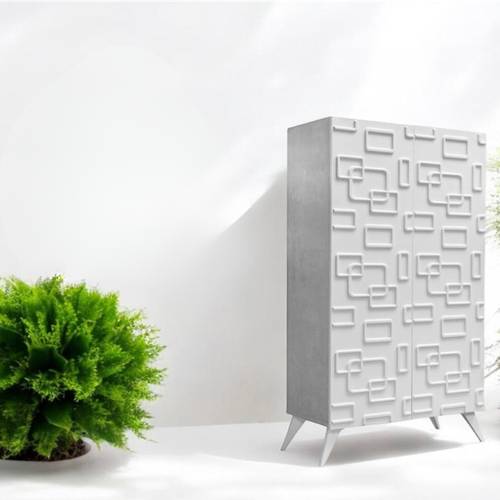 دولاب أحذية متعدد الأغراض 125x36x76 سم