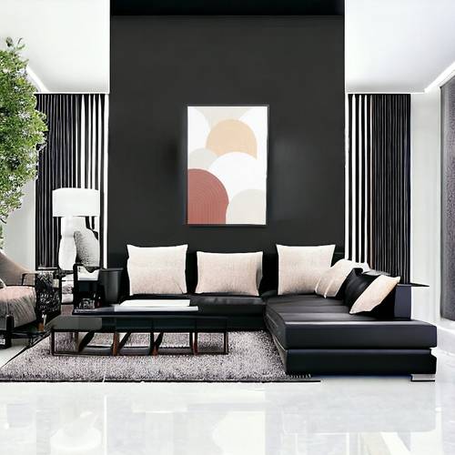 لوحه فنيه متعدده الالوان 83X123 سم