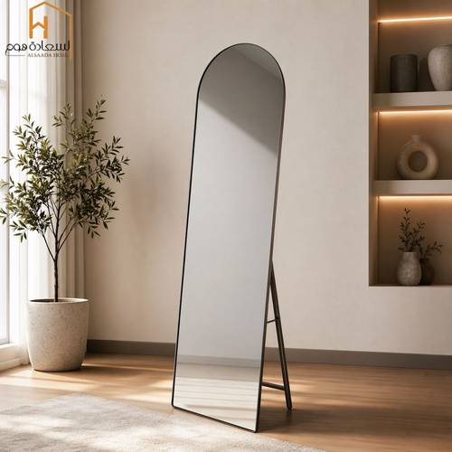 مرأة استاند اطار- خشبي - 50×160 سم