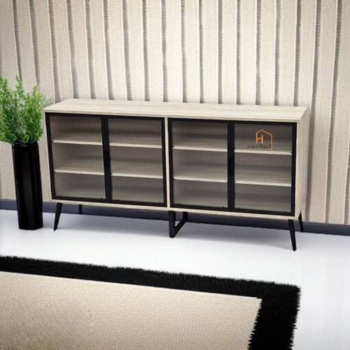 دولاب بوفيه متعدد الاغراض - 80X40X160 سم