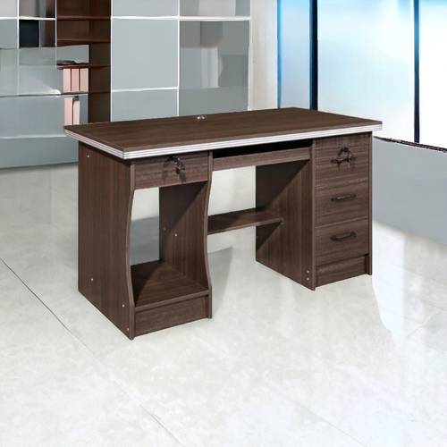  مكتب خشب بنى غامق  120×60×75 سم