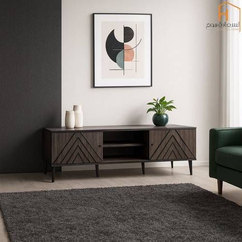  وحده تلفزيون-180×40×45سم-بني  