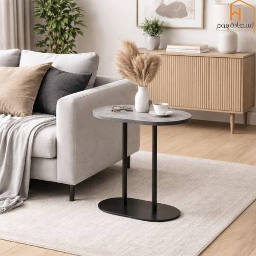 طاولة مفرد - رمادي - 50*35*60 سم