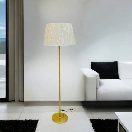 مصباح ارضى معدنى ذهبي 30×160 سم