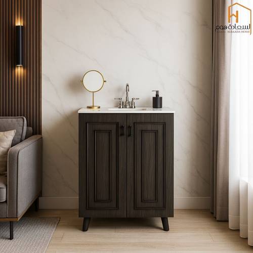  دولاب احذية  ماليزي2 باب -91*34*60- بني 